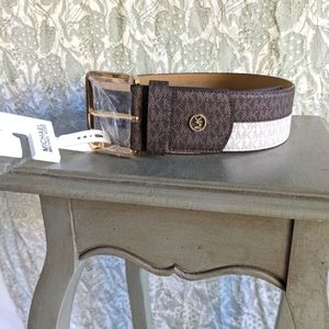 NWT Michael Kors 2-tone Belt